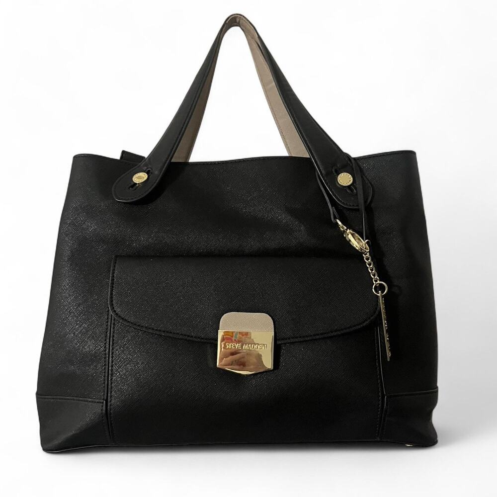 Black steve madden purse